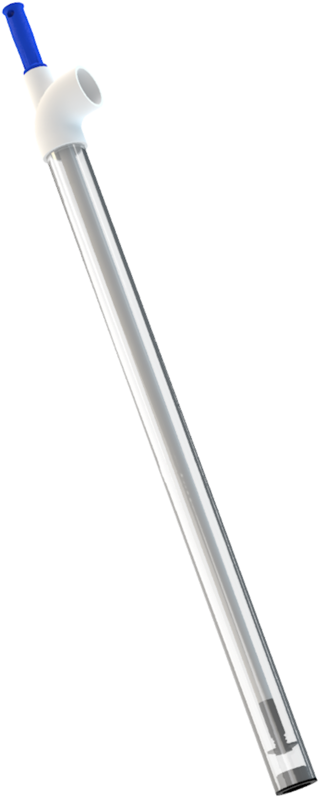 The Water Dog 2-inch water pump, shown full length.